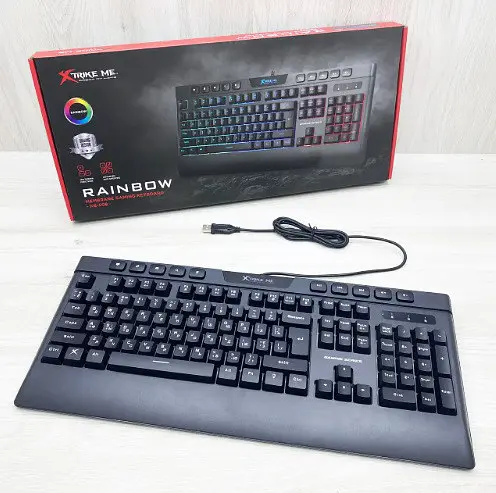 Клавіатура провідна ігрова Xtrike ME KB-508 RGB EN з підсвічуванням - фото 4