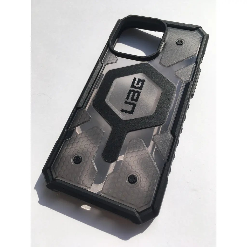 Оригінальний протиударний чохол UAG Pathfinder MagSafe для iPhone 15 Pro Max Ash 114301113131 - фото 3