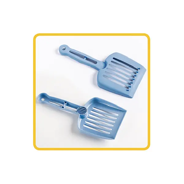 Туалет для котів Stefanplast Cathy Comfort з фільтром 58х45х48 см білий/блакитний (97957) - фото 3