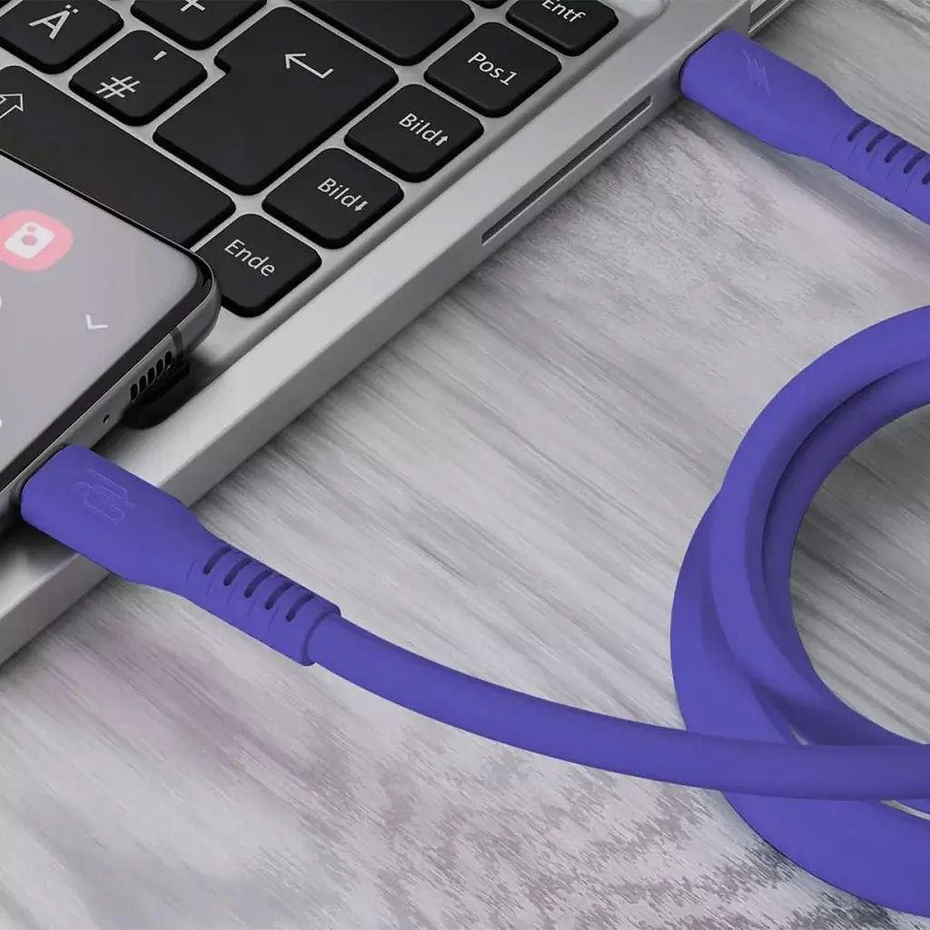 Кабель Proove Gaming Eternal USB-C to USB-C 60W 1m Purple (CCET60002215) [130736] - фото 2