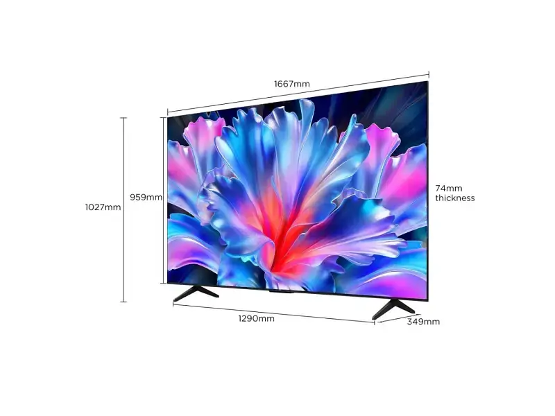 Телевізор TCL 75P6L - фото 4
