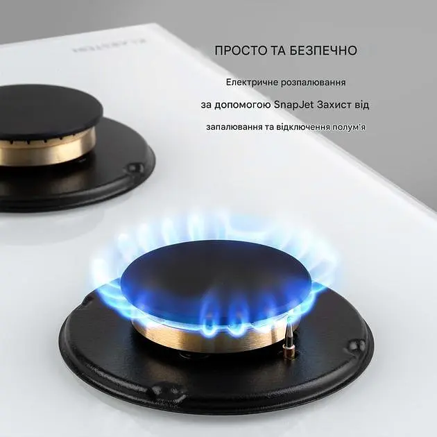 Варильна поверхня газова Klarstein Goldflame (10035499) - фото 6