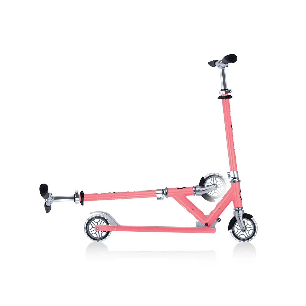 Самокат Globber Flow element lights, колеса з підсвічуванням, рожевий (721-177) - фото 8