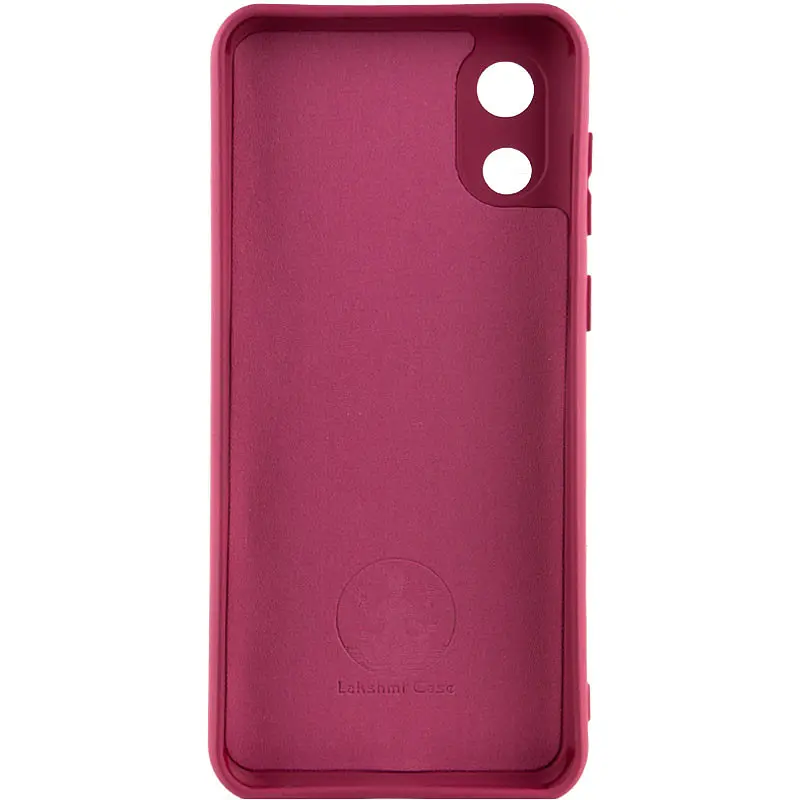 Чохол Silicone Cover Lakshmi Full Camera (A) для Samsung Galaxy A03 Core Бордовий / Marsala - фото 2