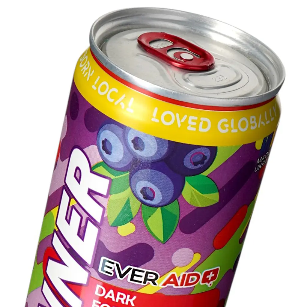Напій енергетичний Ever Aid Winner Line Dark Forest Fruit 0.33 л - фото 4