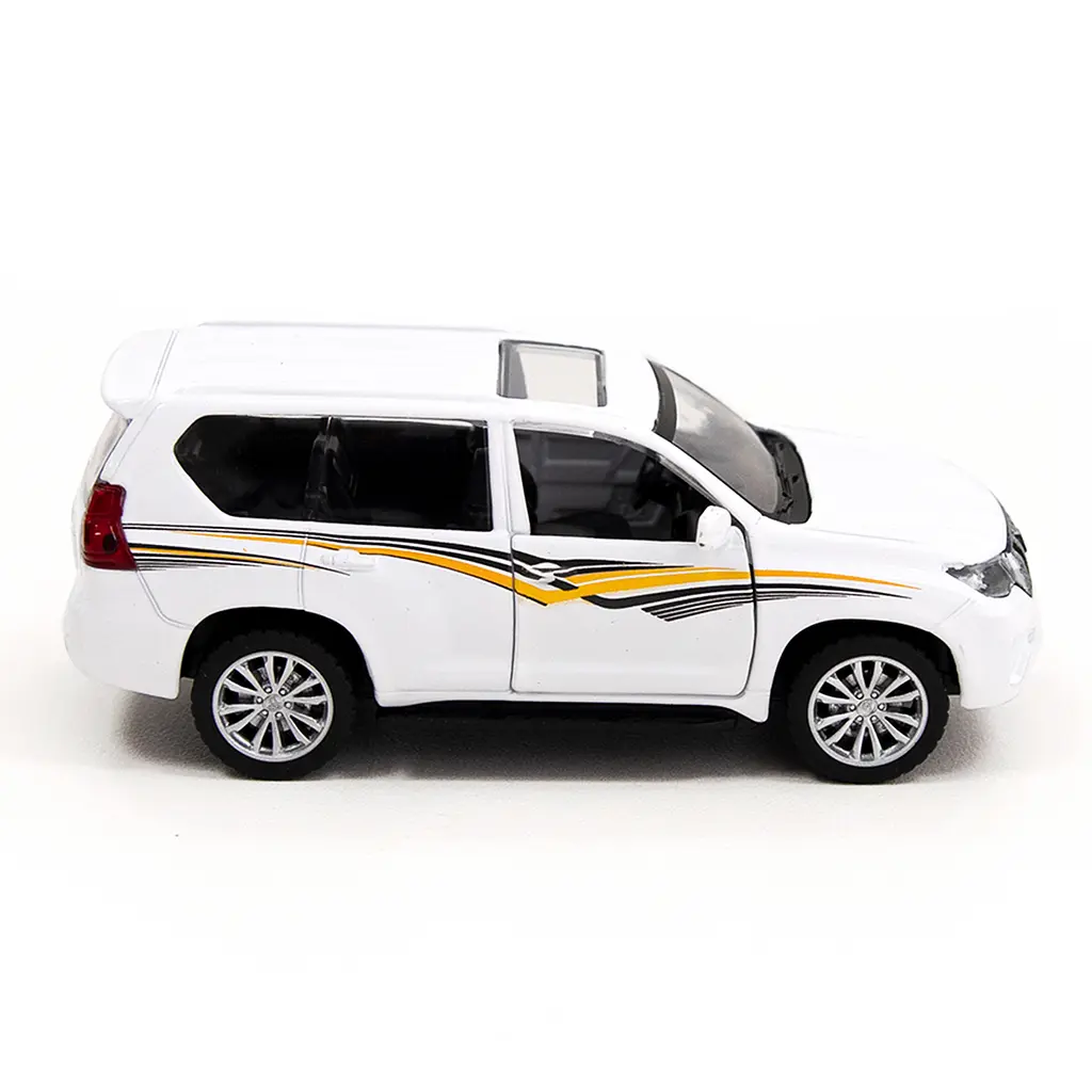 Автомодель TechnoDrive Toyota Land Cruiser біла (250277) - фото 6