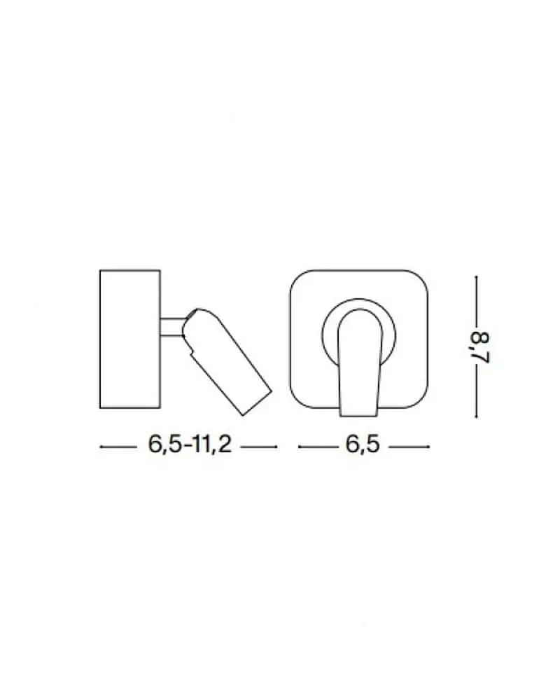Бра Ideal Lux 260648 Bean - фото 3