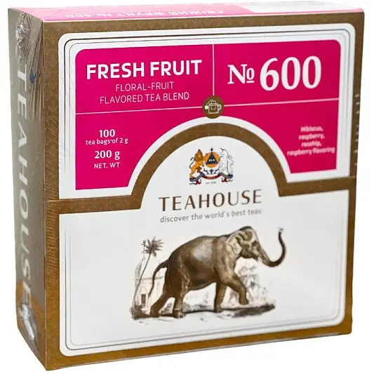 Чай фруктовий Teahouse Свіжий фрукт №600 у саше 200 г (100 шт. х 2 г) - фото 3