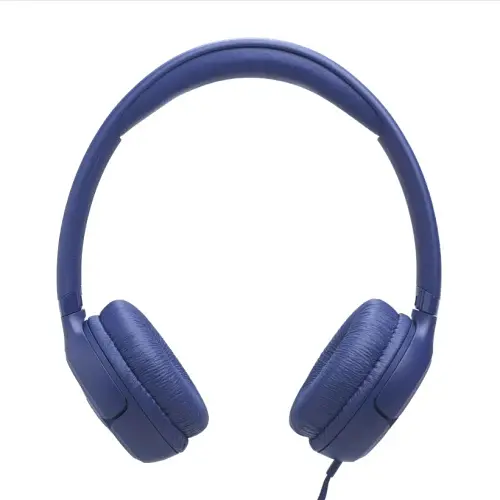Навушники JBL Tune 530, Blue, 3.5 мм, мікрофон, однокнопковий пульт керування, технологія "Pure Bass", складний дизайн, підтримка Siri та Google Now (JBLT530BLU) - фото 5