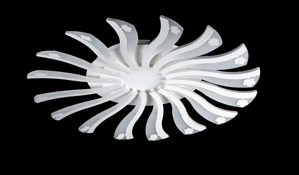 Люстра стельова LED Splendid Ray LK39264/16, 16W, білий, сучасний стиль з пультом - фото 6