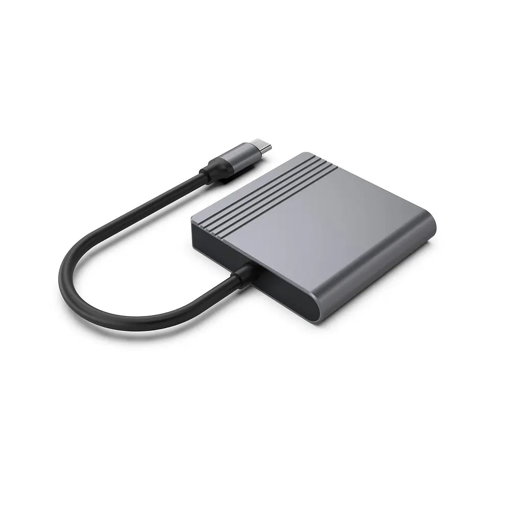 Док-станція Cablexpert USB-C 3-в-1 (A-CM-HDMIFDPF-01) - фото 2