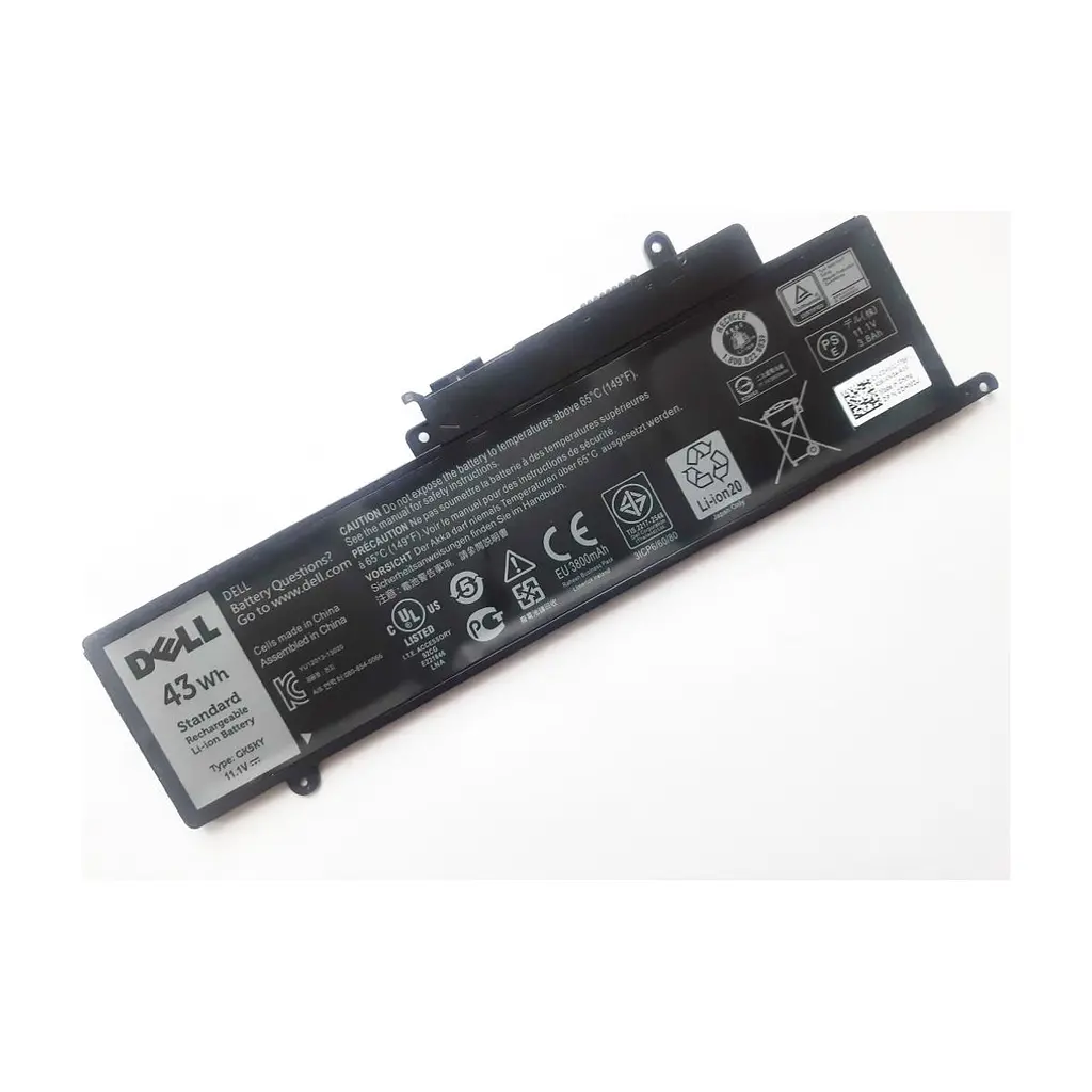 Акумулятор до ноутбука Dell Inspiron 11-3147 GK5KY, 43Wh (3800mAh), 3cell, 11.1V, Li-ion (A47609) - фото 2
