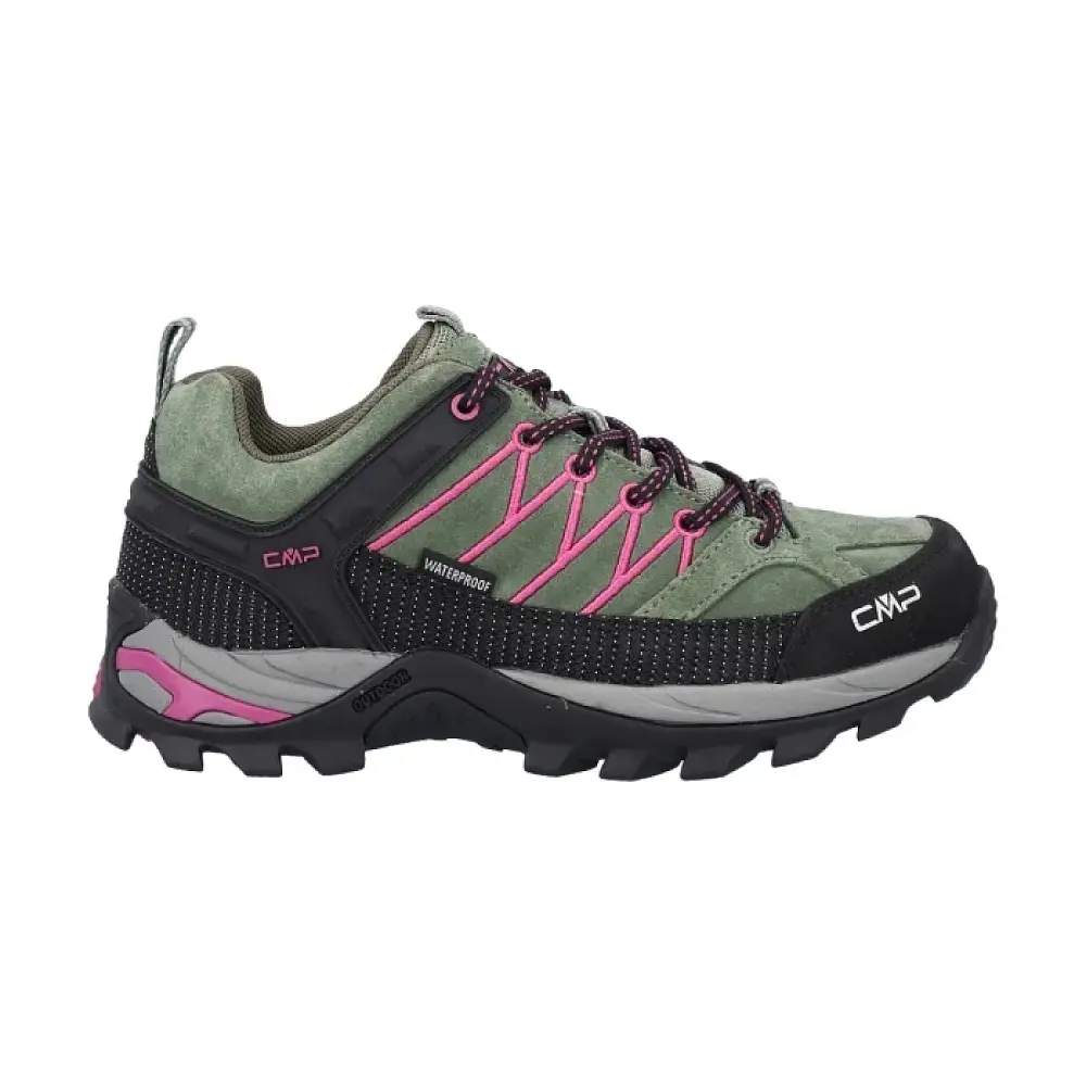 Кросівки CMP Women's Rigel Waterproof Shoes with Suede Upper 37 Green/Pink (1097-3Q13246-50ES 37) - фото 2
