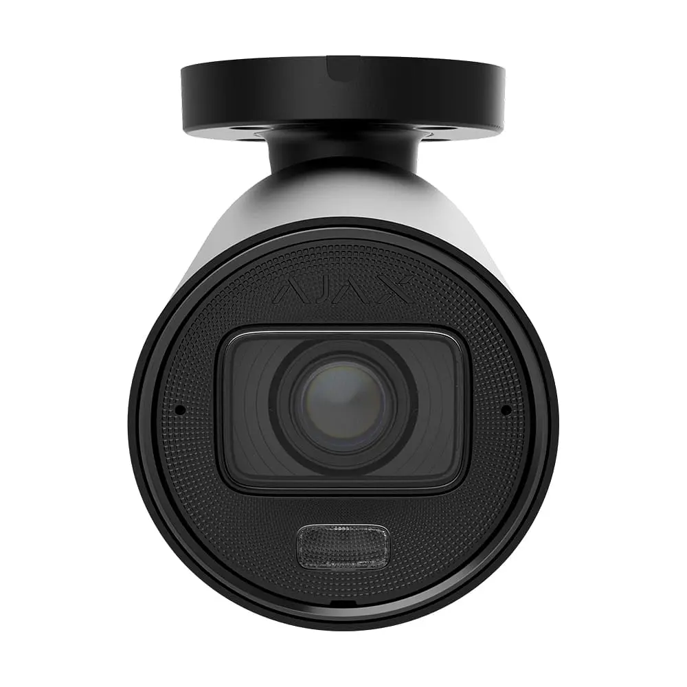 IP-відеокамера 8Mp Ajax BulletCam HLVF (8 Mp) Black f=2.8-12mm, ІЧ+LED-підсвічування, з мікрофоном (26-00704) - фото 2
