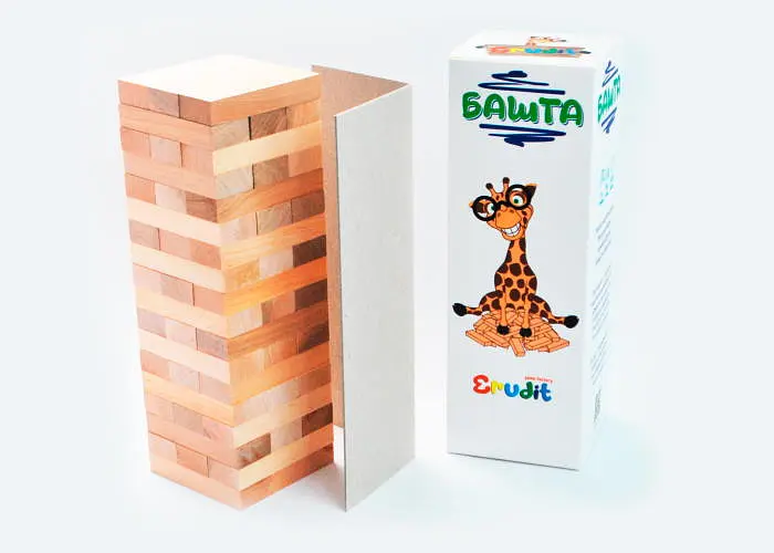 Настільна гра Igrok Башта без лого (Джанга, Jenga) (IGR-01) - фото 2