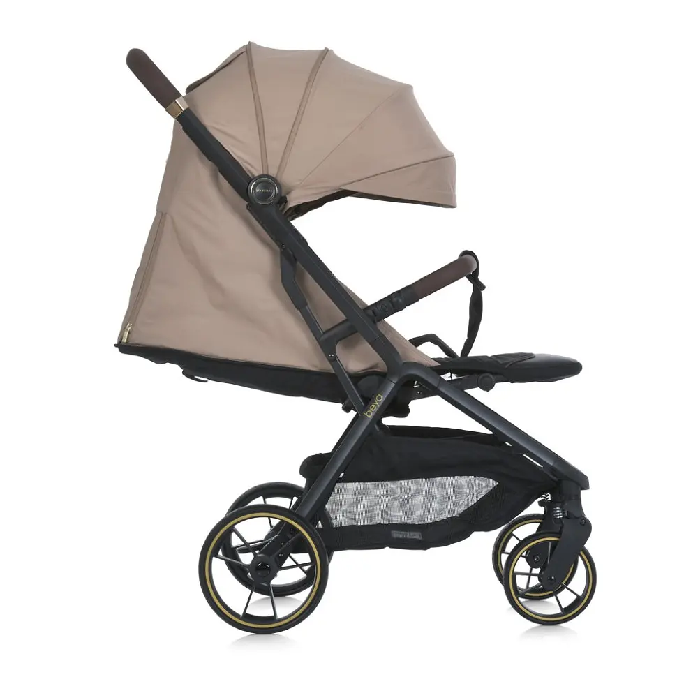 Детская прогулочная коляска El Camino ME 1127-G Beige - фото 7