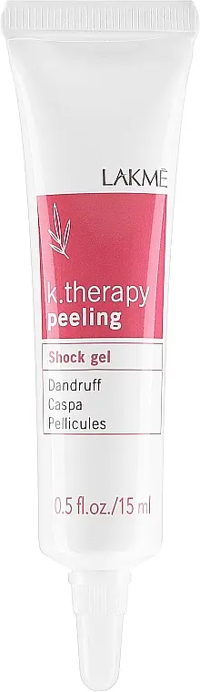Гель интенсивного воздействия Lakme K.Therapy Peeling Shock Gel, против перхоти, 6 шт. х 15 мл - фото 2