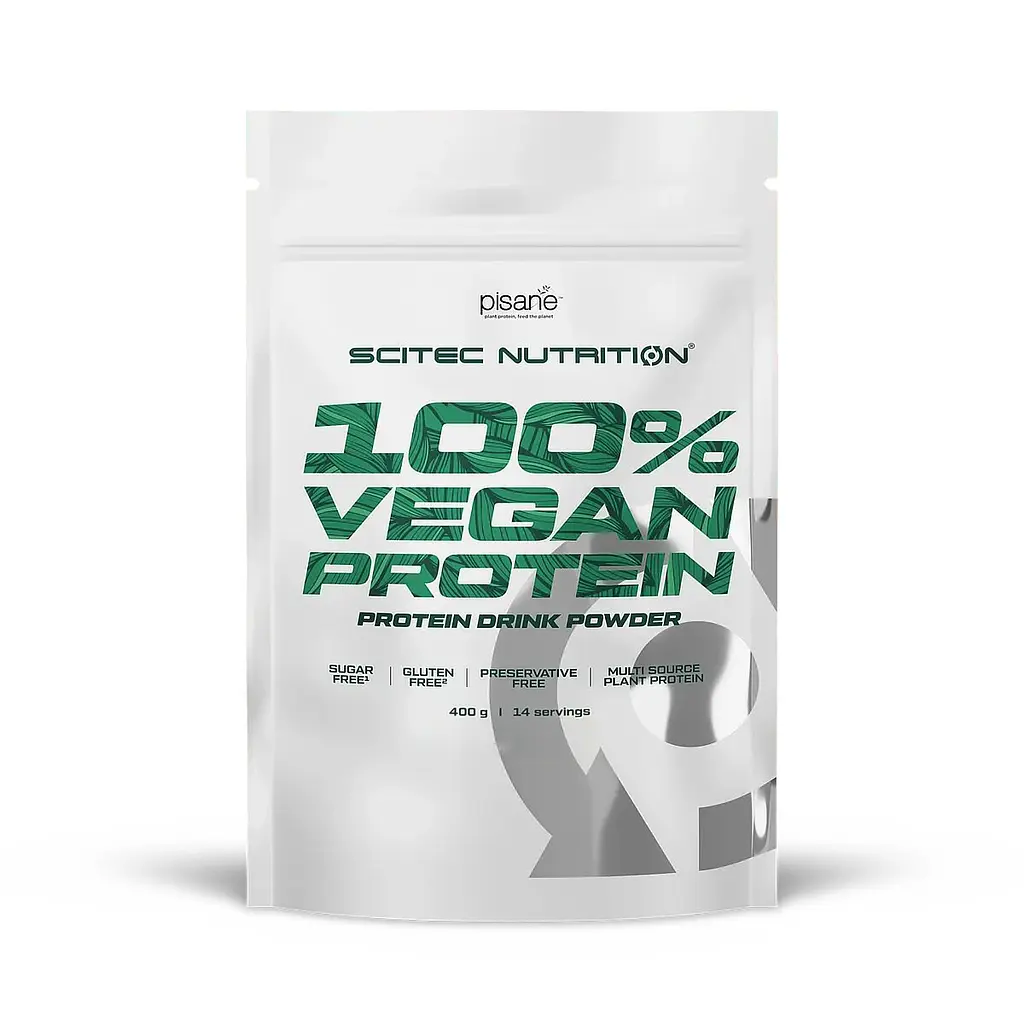 Веганський протеїн Scitec Nutrition 100% Vegan Protein, 400 грам - Ваніль