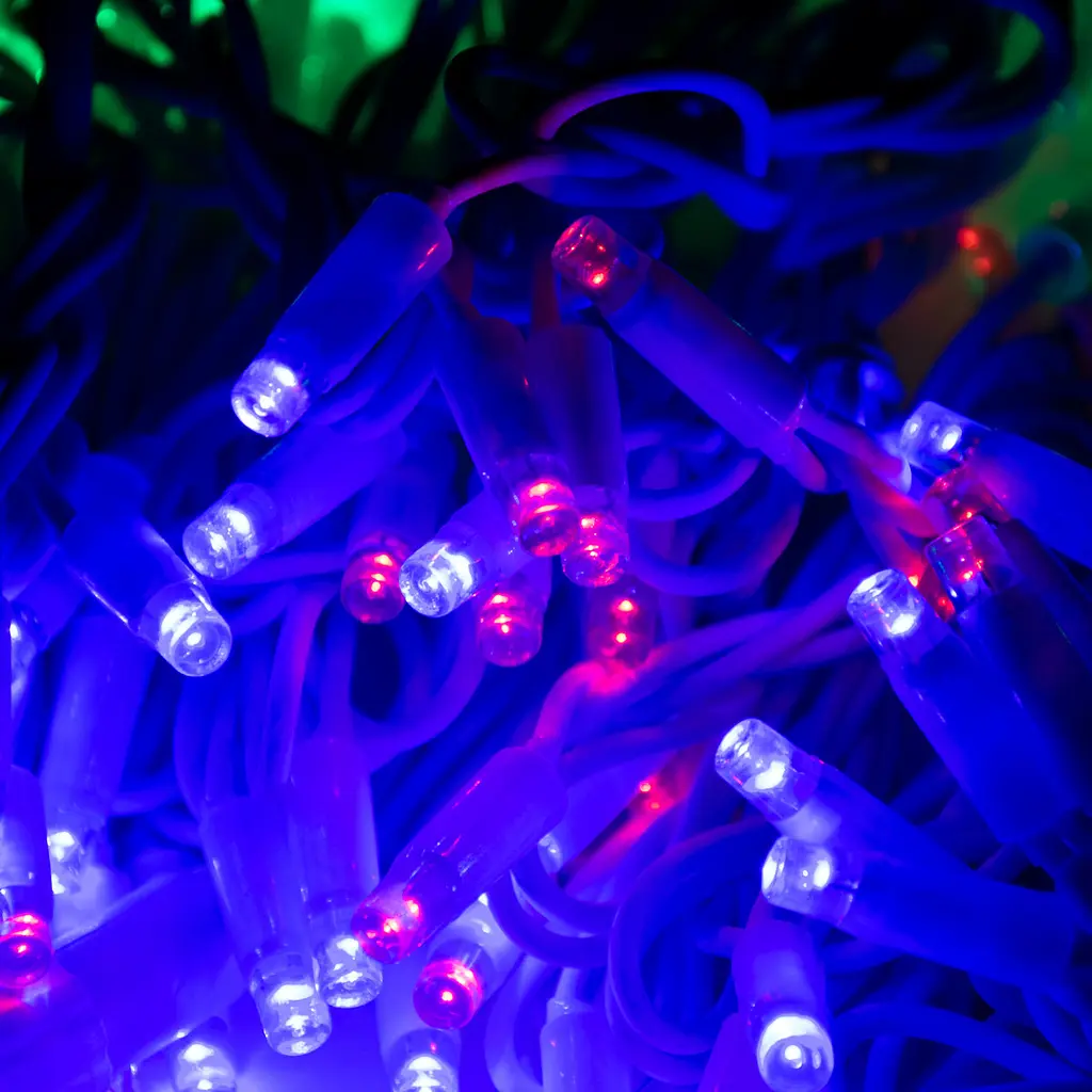 Светодиодная новогодняя гирлянда Line M-1, 11 м, 90 LED, разноцветное свечение, 220V, для ёлки и окна - фото 6