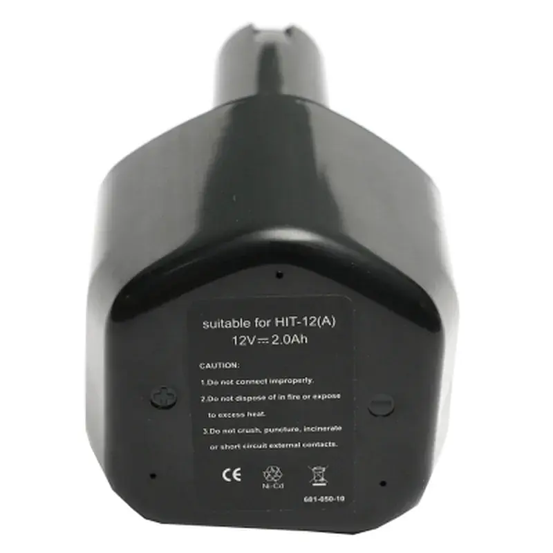 Акумулятор до електроінструменту PowerPlant для HITACHI GD-HIT-12(A) 12V 2Ah NICD (DV00PT0037) - фото 2