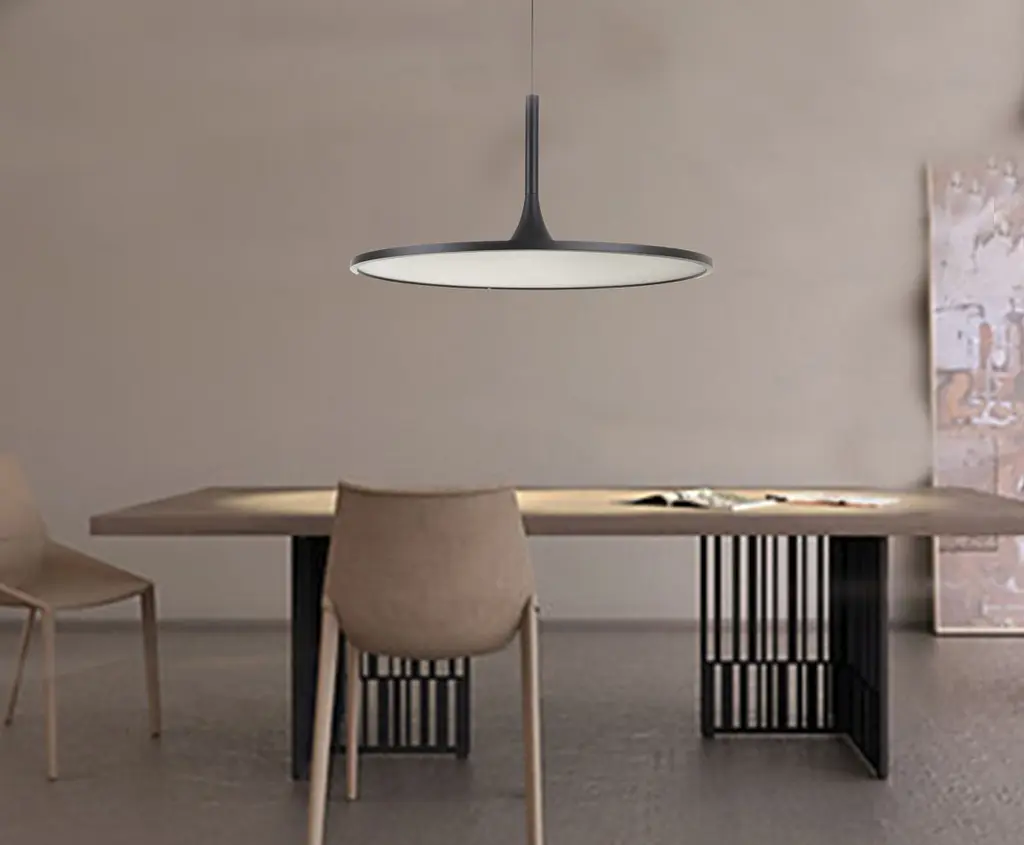 Світильник стельовий Brille підвісний лофт світлодіодний BL-830S/45W WW BK - фото 6