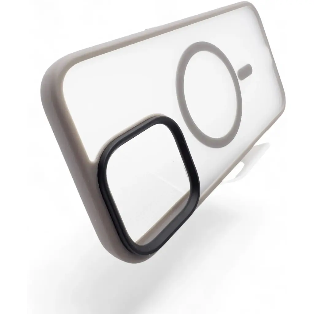 Чехол-накладка BeCover Metal Buttons Case (MagSafe) для Apple iPhone 16 Plus Gray (712095) - фото 3
