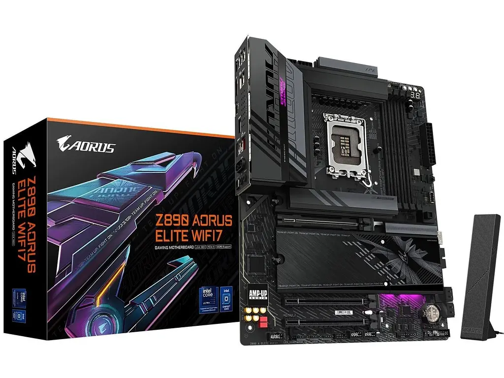 Материнська плата GIGABYTE Z890 AORUS ELITE WIFI7 (Z890 AORUS ELITE WIFI7) (Socket 1851, Intel Z890, ATX) - фото 6