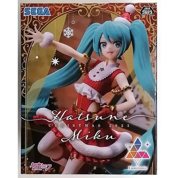 Фігурка Sega Luminasta Vocaloid Hatsune Miku Christmas Вокалоїди Міку Хацуне Різдво 250 см SL V HMC 20 - фото 2
