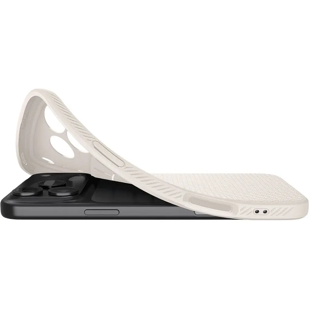 Чохол Spigen Liquid Air Case для Apple iPhone 17 Pro Max Natural Titanium (ACS10268) [148548] - фото 5