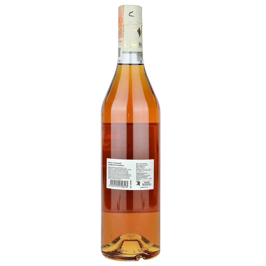 Коньяк Jean Fillioux La Pouyade, у подарунковій упаковці, 42%, 0,7 л - фото 2