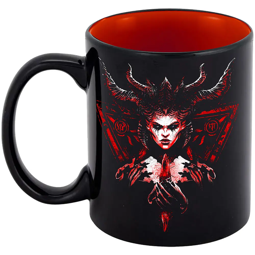 Чашка Diablo IV: Lilith Queen of the Succubi (Диабло) 325 мл - фото 3