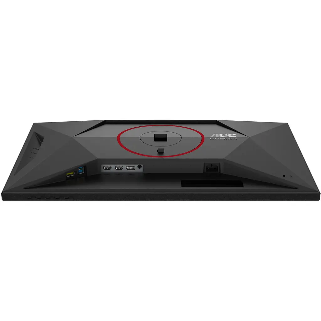Монітор TFT 27 AOC Q27G4SRU, QHD, Fast IPS, 320Hz, 1ms, 2xHDMI, DP, USB-хаб, HAS, чорно-червоний - фото 8