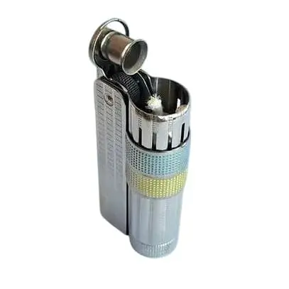 Запальничка IMCO Super/Triplex Oil chrome yellow/blue Two Tone - фото 2