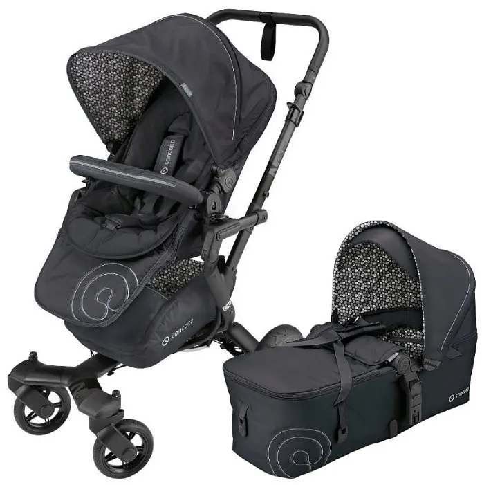 Универсальная коляска 2 в 1 Concord Neo Baby Set черная (NESC0983) - фото 2
