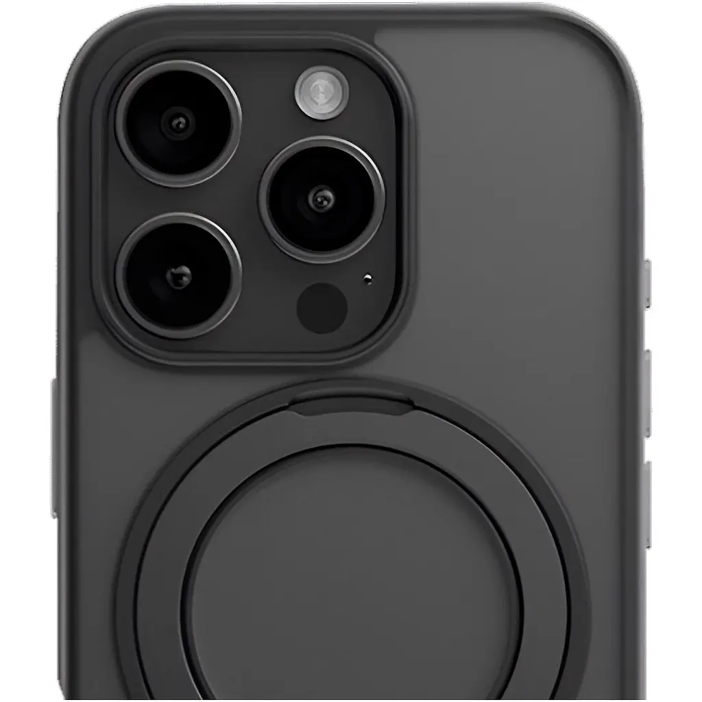 Чехол Blueo Frosted Magnetic Case Rotatable Stand with MagSafe для Apple iPhone 16 Pro Max Black (BL037-I16PMBLK) [127617] - фото 3