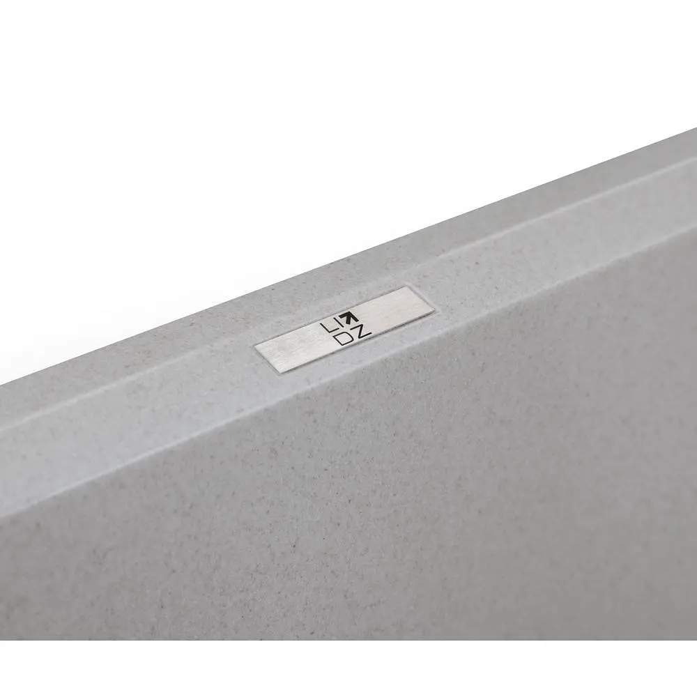Мойка кухонная Lidz GRA-09 790x495х230 мм (LIDZGRA09790495230) - фото 8