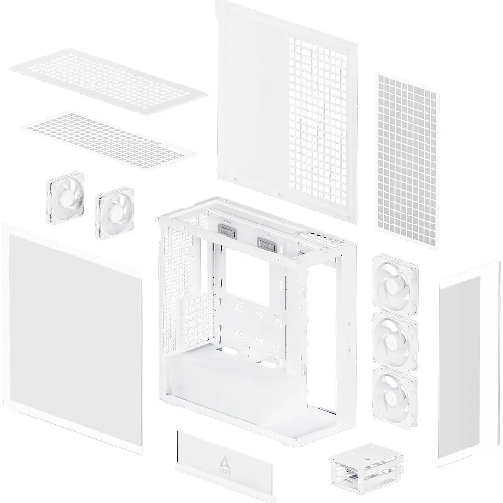 Корпус Arctic Xtender White (ACPCC00014A) [143248] - фото 8