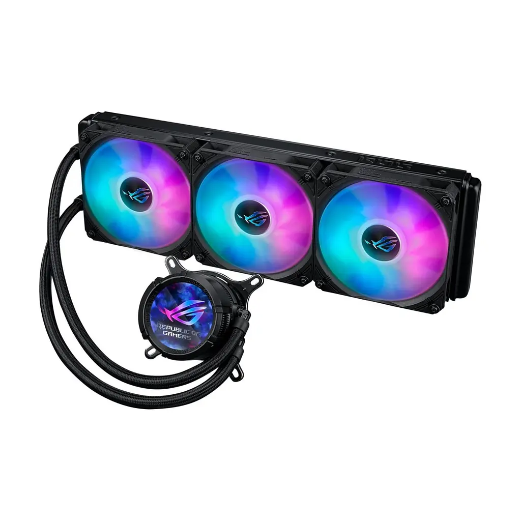 Система рідинного охолодження ASUS ROG Strix LC III 360 ARGB LCD (90RC00W1-M0UAY0) - фото 4