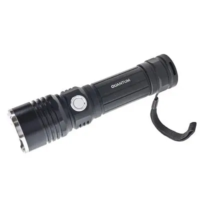 Ліхтар Quantum Solid-H 10W LED з USB-C + Li-ion21700/4000mAh (QM-FL1020-21700/4000-PB) - фото 2