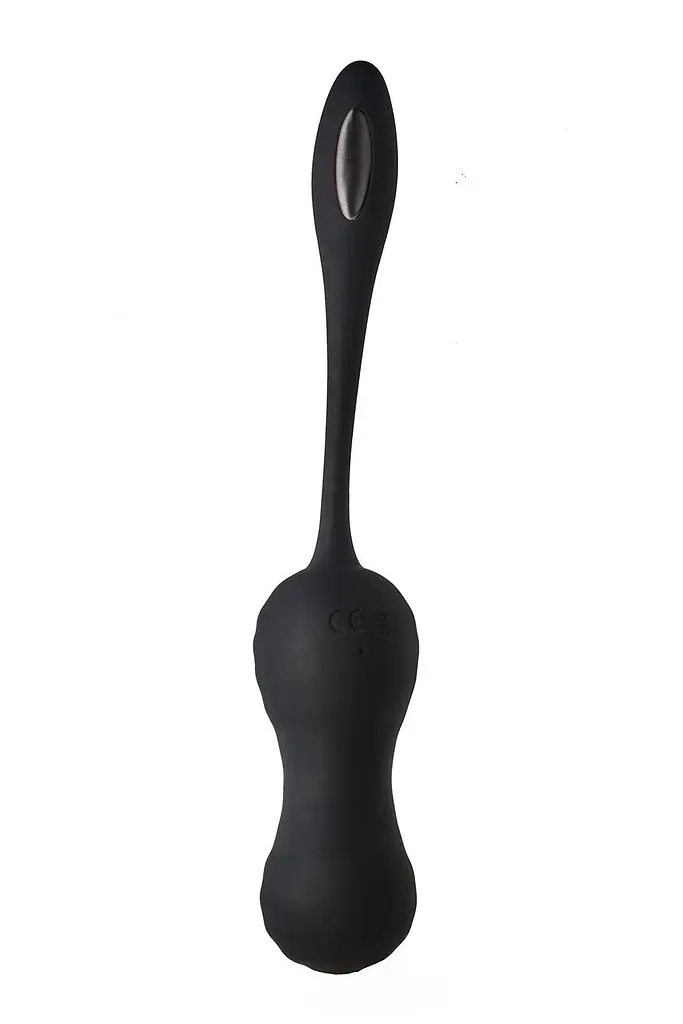Віброяйце Dream Toys Dark Desires Virginia Thrusting Egg, 8х3,5 см чорний - фото 4