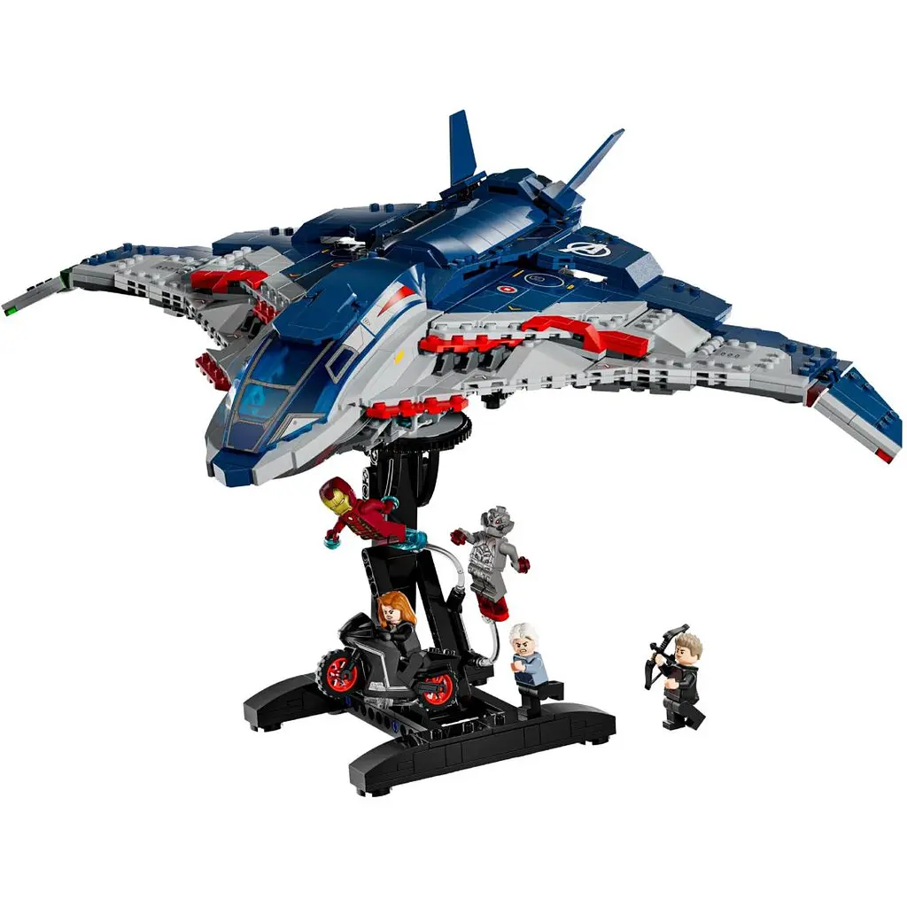 Конструктор LEGO Marvel Super Heroes Мстители Эра Альтрона Квинджет 1131 деталь (76325) - фото 2