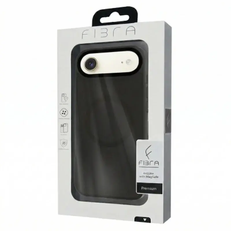 Чохол до мобільного телефона BeCover FIBRA ArcLine MagSafe Apple iPhone 17 Air Black (715375) - фото 5