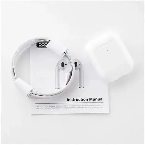 Беспроводные наушники XO ES20 Bluetooth механические кнопки белые - фото 5