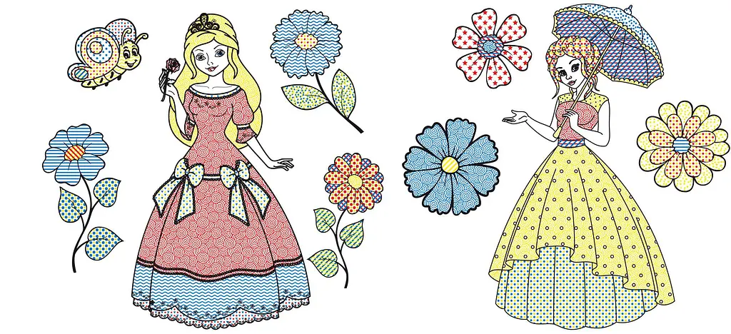 Водная раскраска Кристал Бук Цветочные феи, 8 страниц (F00022960) - фото 3