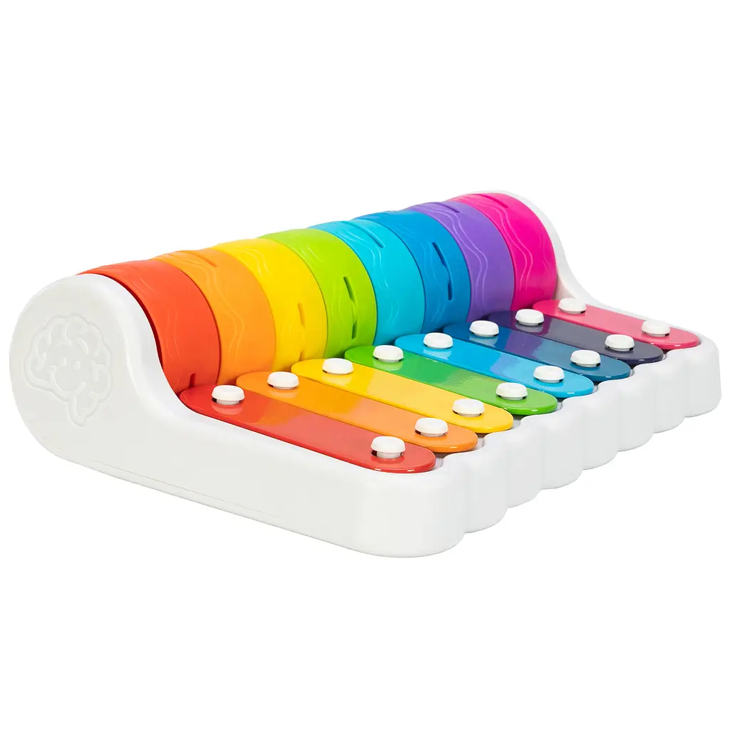 Ксилофон і дзвіночки Fat Brain Toys Rock N' Roller Piano (F281ML) - фото 2