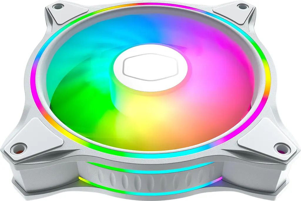 Комплект вентиляторів Cooler Master 3шт MasterFan MF120 Halo White Edition 3-Pack (MFL-B2DW-183PA-R1) - фото 5