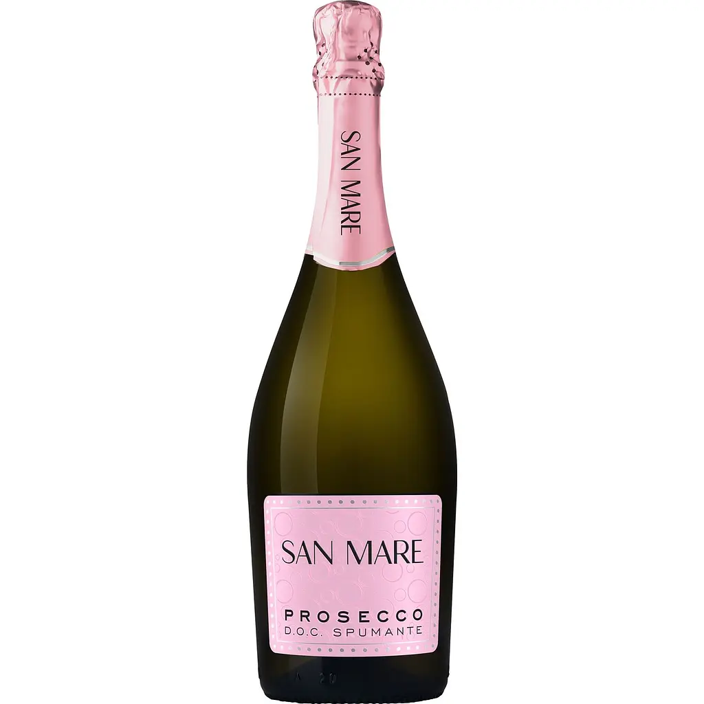 Вино ігристе San Mare Prosecco DOC Spumante екстрасухе біле 0.75 л х 2 шт. - фото 2