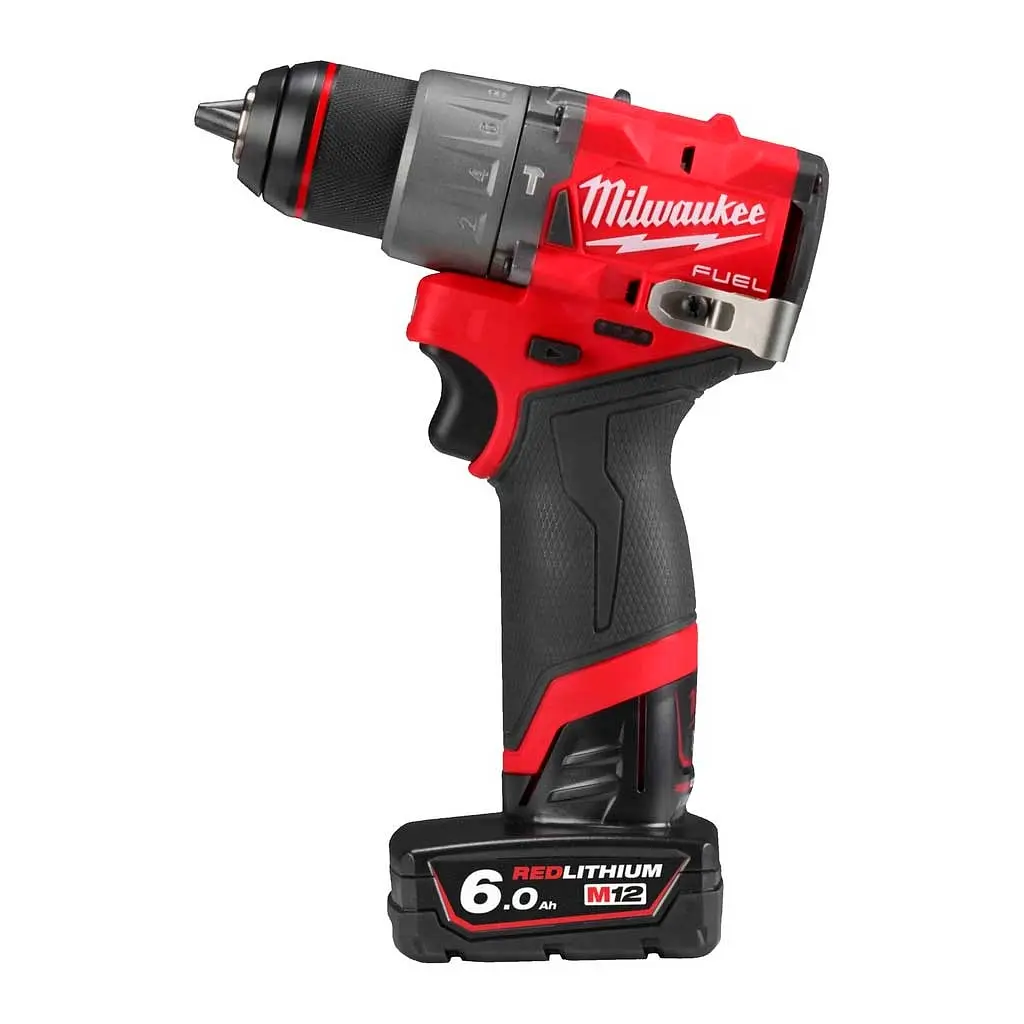 Шурупокрут-дриль акумуляторний Milwaukee M12 FPD2-402X 12В 2х4 А/год 45 Нм 450·1550 об/хв ЗП M12 кейс 1.4 кг - фото 9