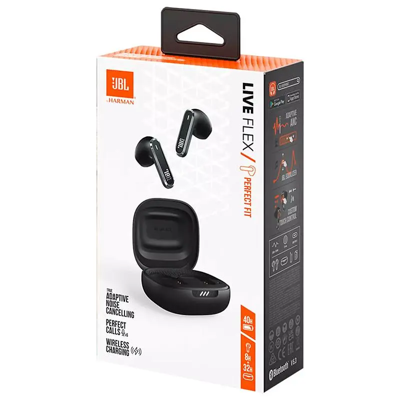 Bluetooth-гарнітура JBL Live Flex Black (JBLLIVEFLEXBLK) - фото 8