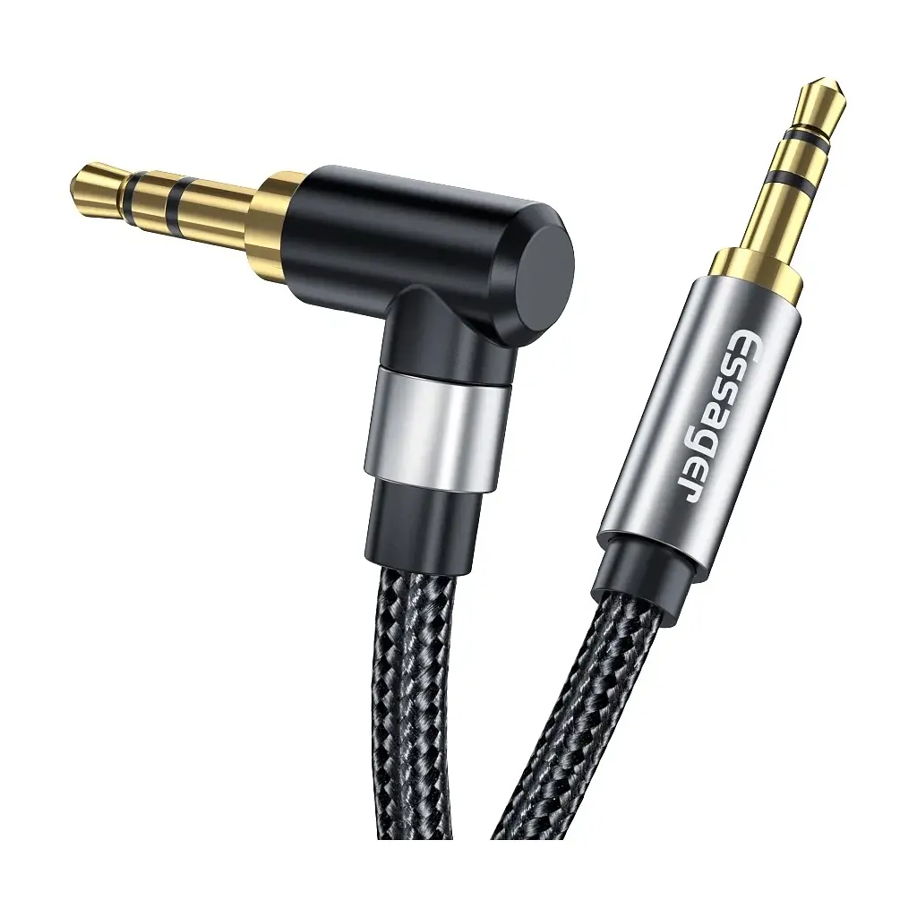 Кабель мультимедійний 3.5mm M to 3.5mm M 1.5m Essager (EYP35-WTA01) - фото 2